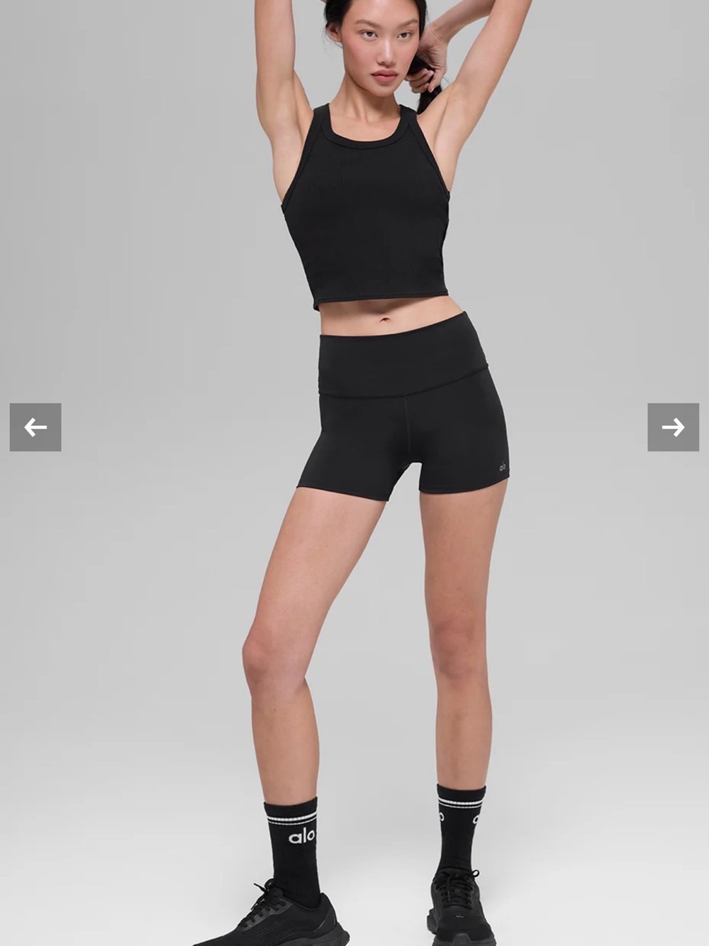 Alo Goddess Ribbed Go-To Tank - Picture 3 of 5